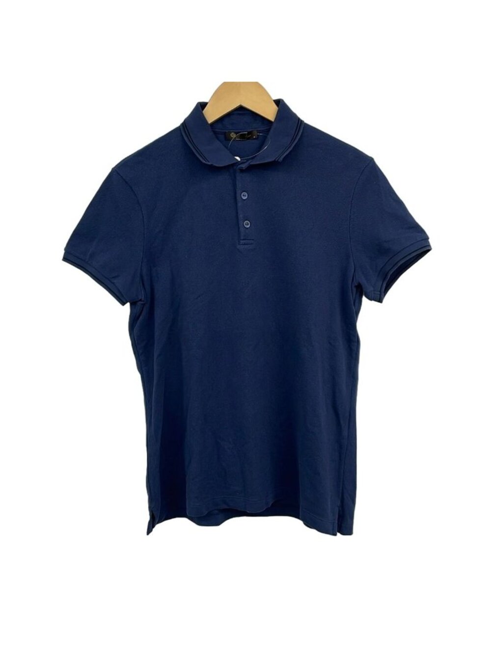 Loro Piana Short Sleeve Polo Shirt Navy M